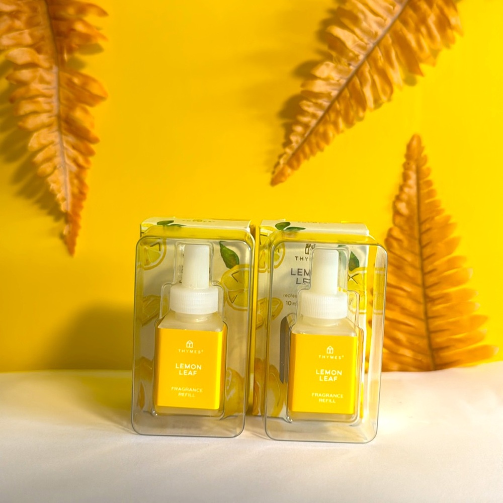 Thymes Lemon Leaf Pura Smart Home Plug-in Diffuser Refills - Pack of 2 - Picture 5 of 8